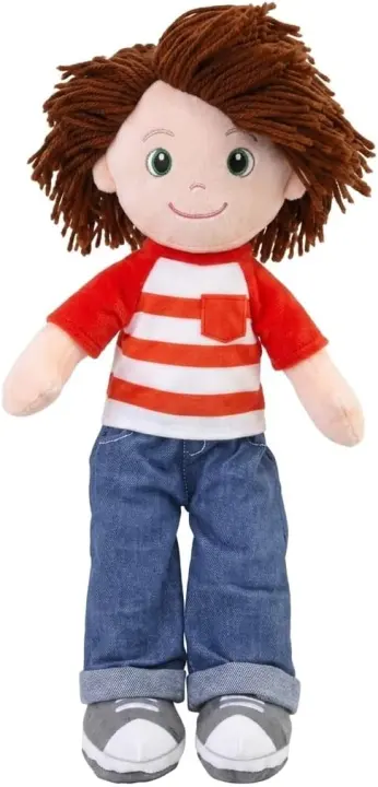 18-inch Boy Rag Doll — Soft Plush Cuddle Doll (Ollie)