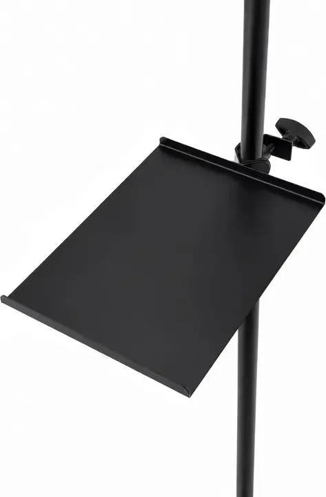 Clamp-On Drum Accessory Tray — Adjustable Percussion Shelf