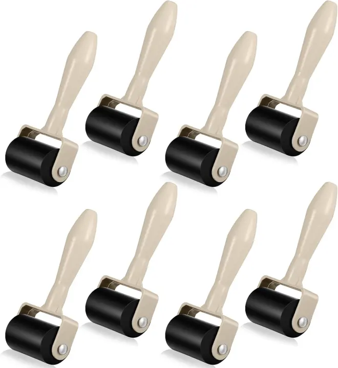 Frienda 8-Pack 1.4in Rubber Brayer Rollers — Craft Brayers