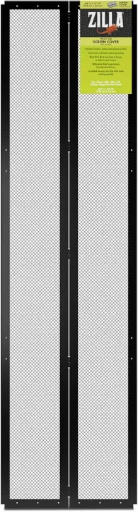 Hinged Fresh-Air Screen Cover for Reptile Terrariums — 48 x 13