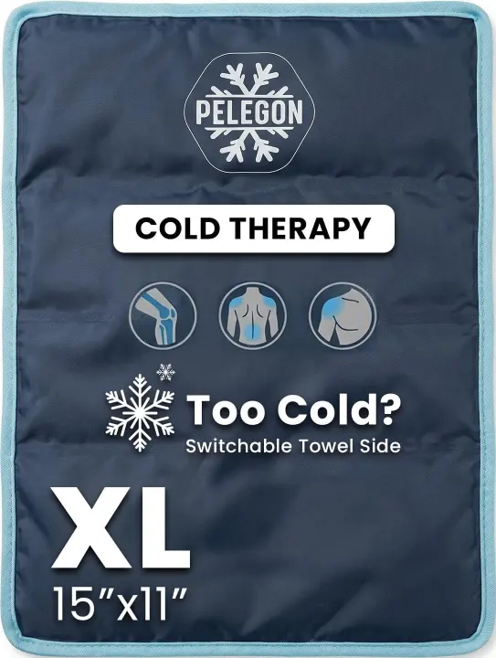 Large Reusable XL Gel Ice Pack (11 x 15) for Back, Knee & Shoulder