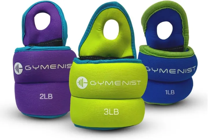 Pair of Wrist Weights with Thumb Loop for Running & Cardio