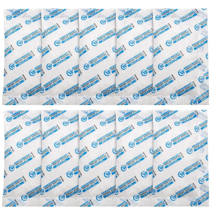 Silica Gel Desiccant Packets — 20 g, 15-Pack (Reusable)
