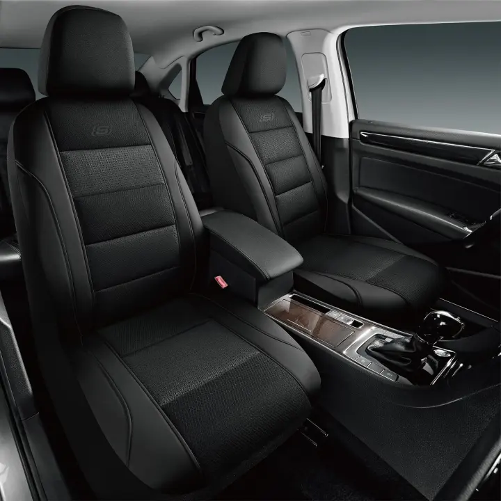 Skechers Air-Cooled Memory Foam Car Seat Covers — Front Seat Kit