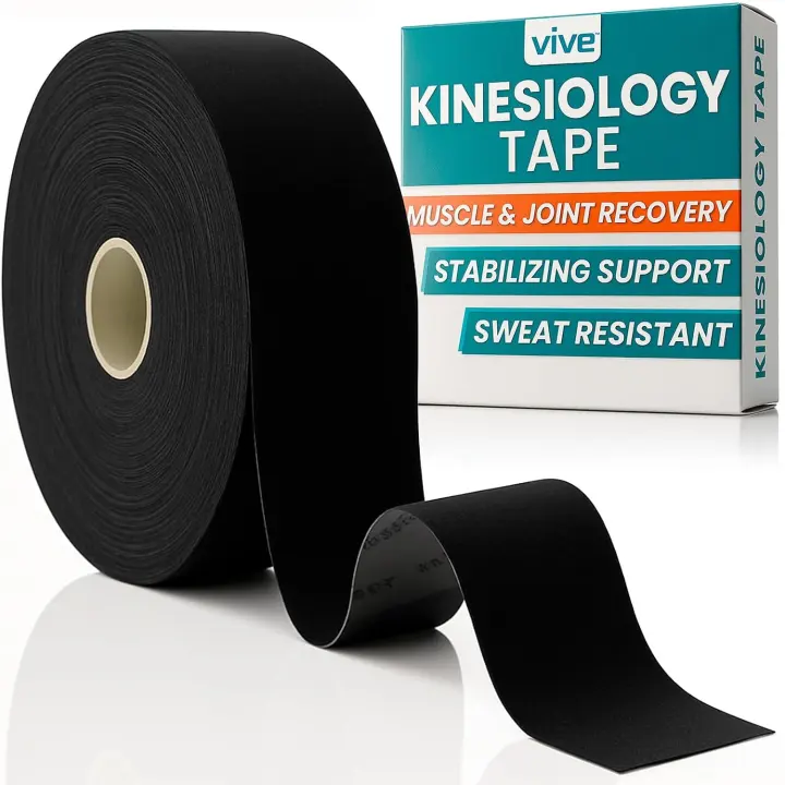 Vive Kinesiology Tape — 105 ft Therapeutic Athletic Support Roll
