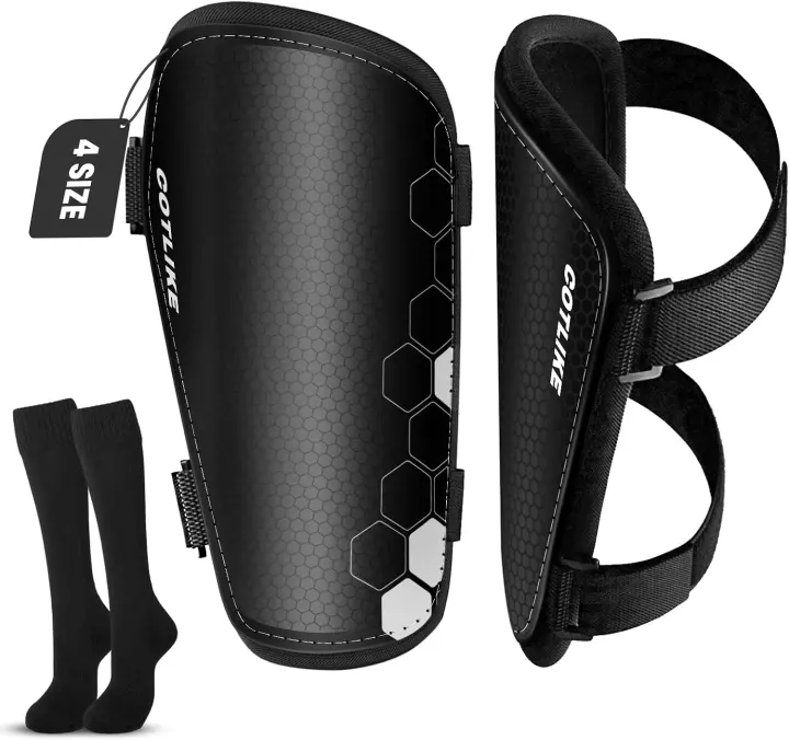 Youth Soccer Shin Guards & Knee-High Socks — Shin Pads and Sleeves