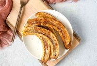 Cinnamon Spiced Air Fryer Bananas