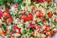 Garlic Butter Lobster Fried Rice