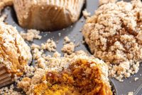 Gluten-Free Pumpkin Streusel Muffins
