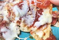 Pepperoni Pizza Nachos Recipe with Melty Mozzarella