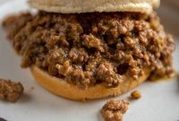 Slow Cooker Philly Cheesesteak Style Sloppy Joes