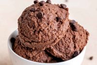 Safe-to-Eat Chocolate Cookie Dough Recipe