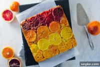 Caramelized Orange Upside Down Cake Recipe