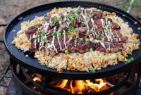 Umami-Rich Ribeye Steaks with Steakhouse-Style Fried Rice