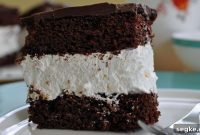 Chocolate Swiss Roll Cake Bars