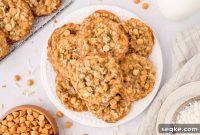Chewy Coconut Butterscotch Cookie Recipe