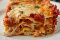 Cheesy Zucchini Lasagna with Classic Noodles
