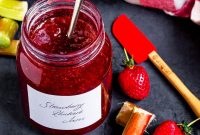 Small-Batch Strawberry Rhubarb Jam Recipe