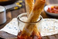 Szechuan Paneer Cigars Recipe