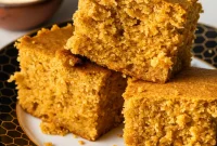Sweet Potato Cornbread Recipe with Maple Glaze