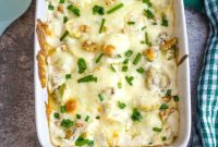 Cheesy Keto Brussels Sprouts Casserole