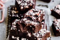 Peppermint Flourless Brownies: Gluten and Dairy Free