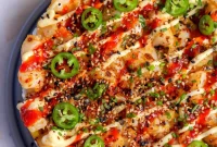 Savory Baked Sushi Cake Recipe