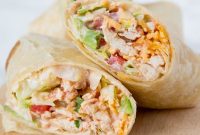 Crispy Southwestern Chicken Wrap Recipe with Avocado and Corn