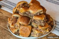 Smoked Pulled Pork Sliders with Tangy BBQ Slaw