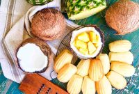 Pineapple Coconut Madeleines Recipe
