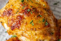 Crispy Oven-Baked Ranch Chicken Thighs