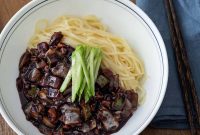 Jajangmyeon Recipe: Korean Black Bean Noodles