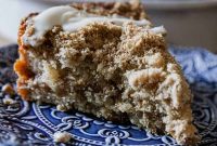 Moist Banana Crumb Cake with Cinnamon Streusel