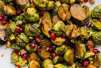 Balsamic Maple-Glazed Brussels Sprouts