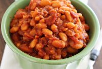 Maple-Bourbon BBQ Baked Beans Recipe
