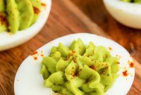 Creamy Avocado Deviled Eggs Recipe