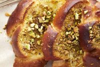 Baked Challah French Toast with Baklava Topping