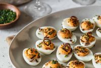 Spicy Deviled Eggs with Crispy Shallots Recipe
