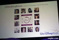 Food Blog Forum Orlando 2012: Walt Disney World Highlights