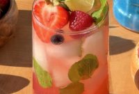 Mixed Berry Mojito Cocktail Recipe