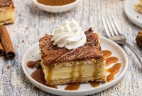 Cinnamon Churro Cheesecake with Crunchy Sugar Crust