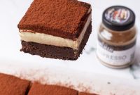 Tiramisu Brownies with Mascarpone and Espresso