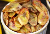 Crispy Homemade Air Fryer Banana Chips