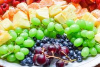 How to Make a Vibrant Fruit Rainbow Platter