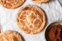 Soft Eggless Snickerdoodle Cookies Recipe