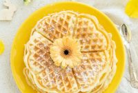 Fluffy Eggnog Waffles Recipe for Holiday Brunch