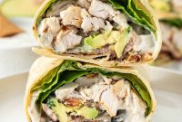 How to Make Chicken Bacon Ranch Wraps