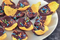 Chocolate Dipped Corn Chips Recipe: Sweet and Salty Snack