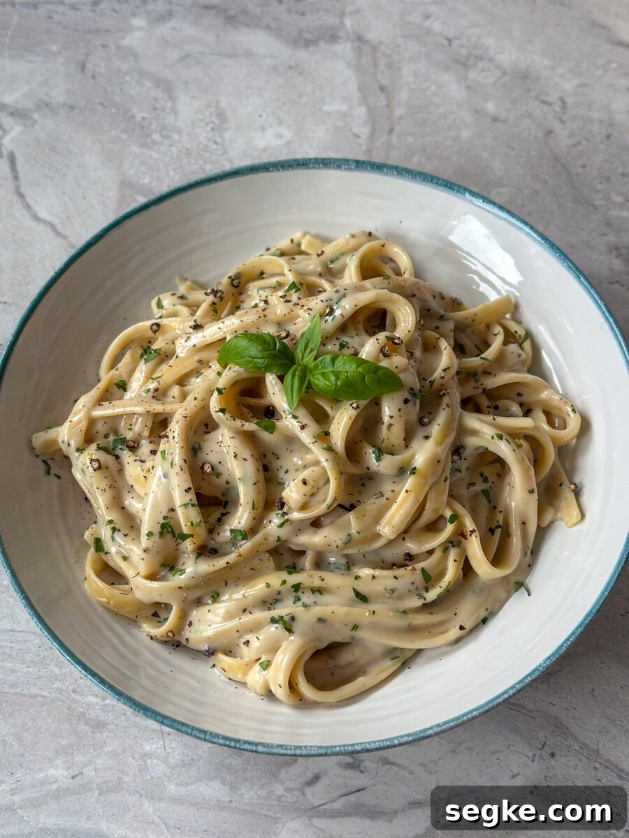 Creamy Vegan Alfredo Sauce for Fettuccine 6 Vegan alfredo variations