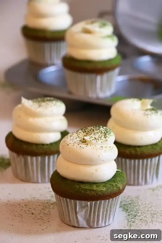 Smooth swirls of buttercream